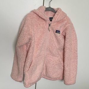 5t Patagonia Pink Furry Friends Hoody